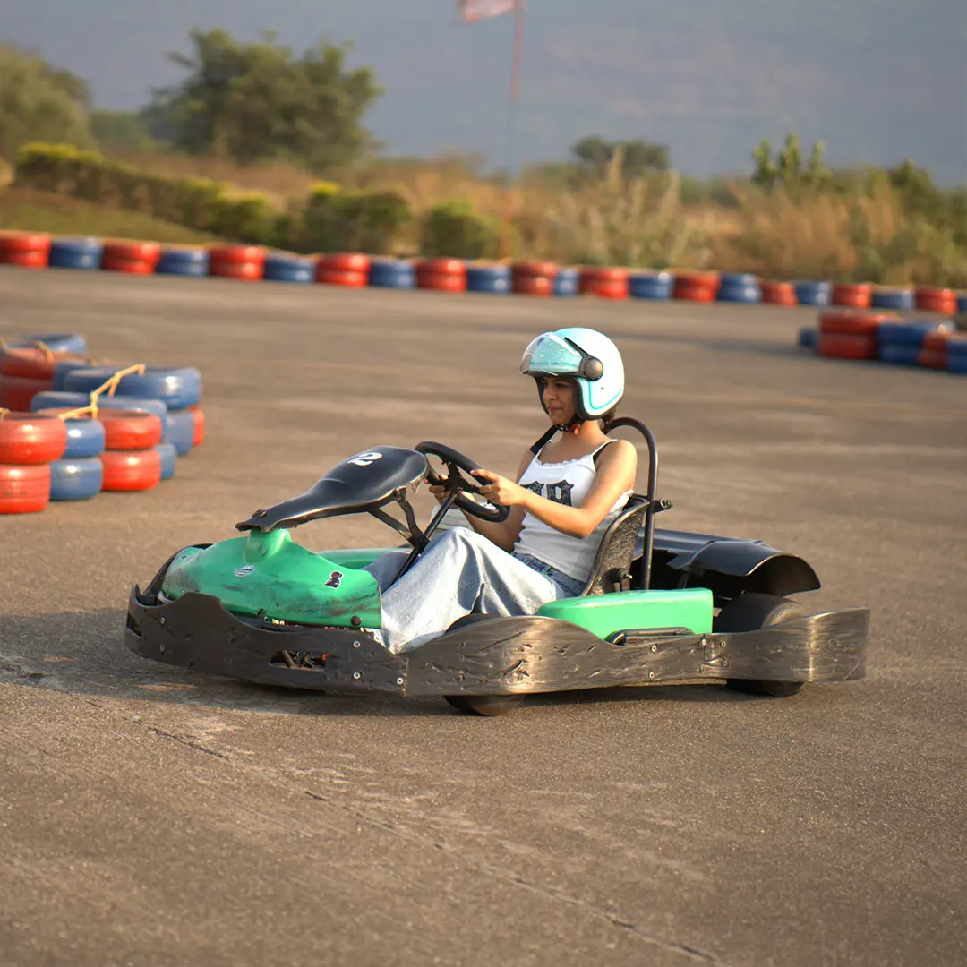 Go-karting track at Aamby Valley City